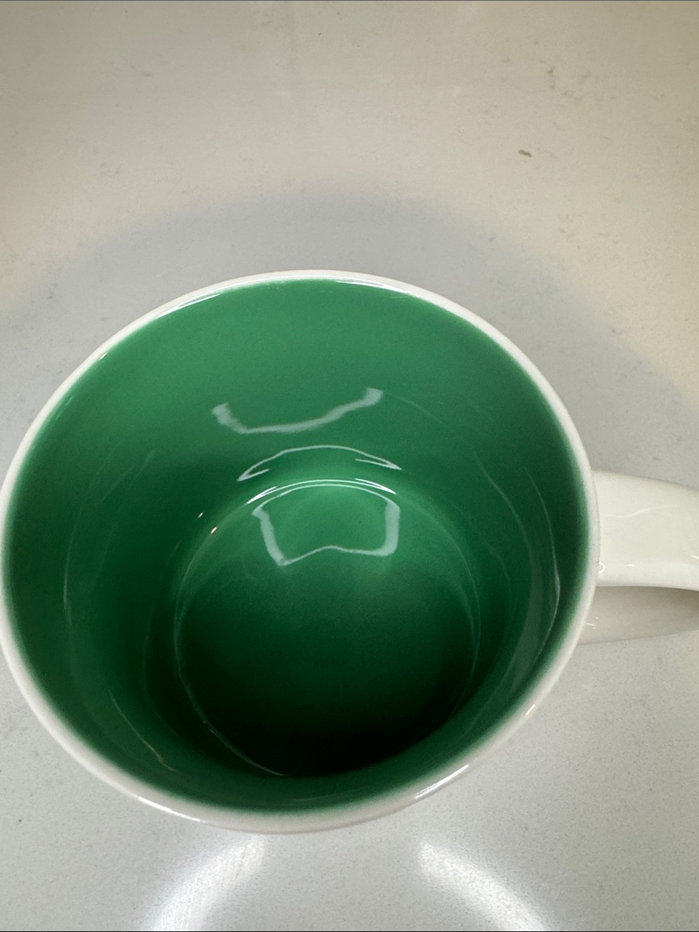 Starbucks Arkansas State Ceramic Mug - Green and Yellow - Picture 7 of 8